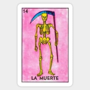 La Muerte Loteria Sticker